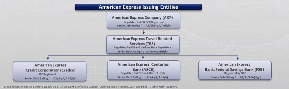 American Express Organizational Structure Chart