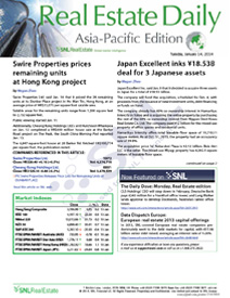 Real Estate Daily - Asia-Pacific Edition