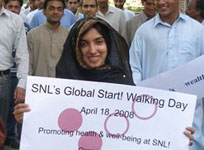 SNL Cares Walk in Pakistan