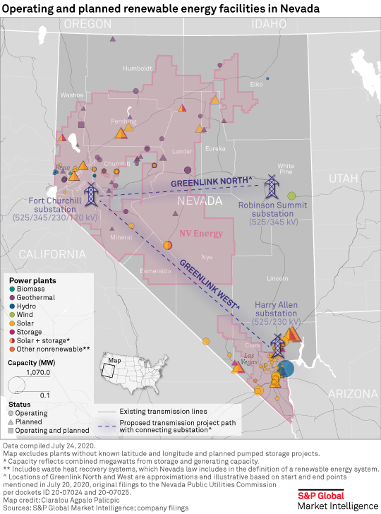 A Look At New Solar Energy Storage Capacity Planned In Nevada S P 