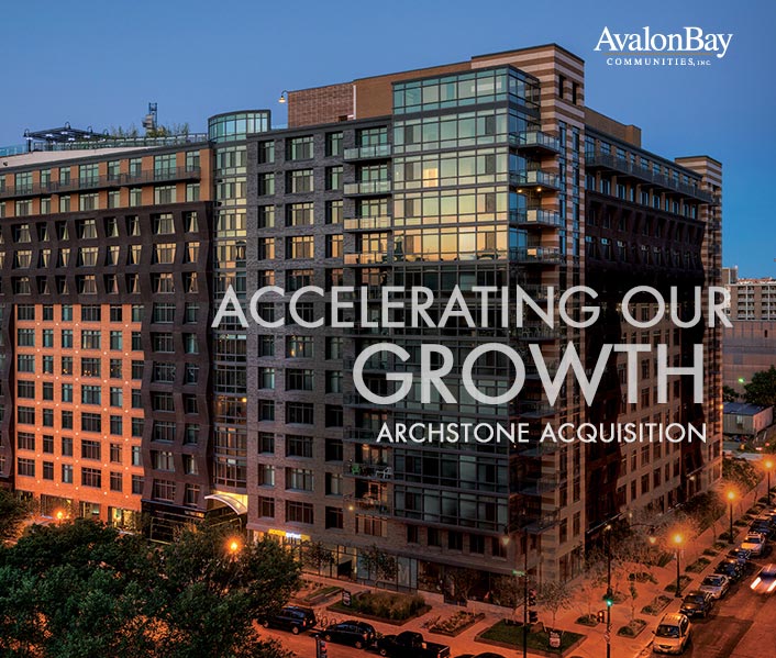 Accelerating Our Growth - Archstone Aquisition
